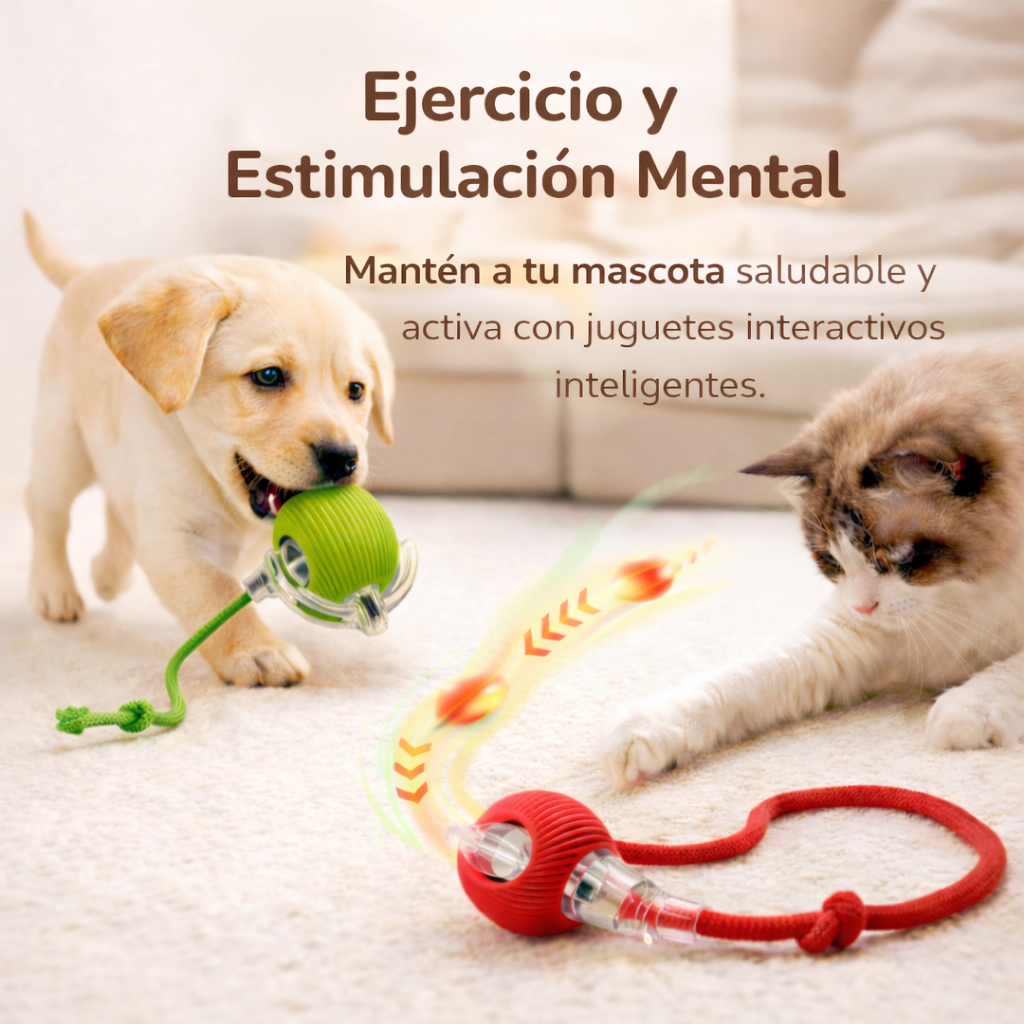 ZoomiPet™ - Entretenimiento para tu mascota, tranquilidad para ti.